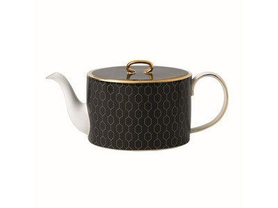 Wedgwood Gio Gold Accent Teapot Gift Boxed - La Belle Table - 40007556