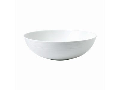 Wedgwood Jasper Conran White Strata Serving Bowl - La Belle Table - 40021045