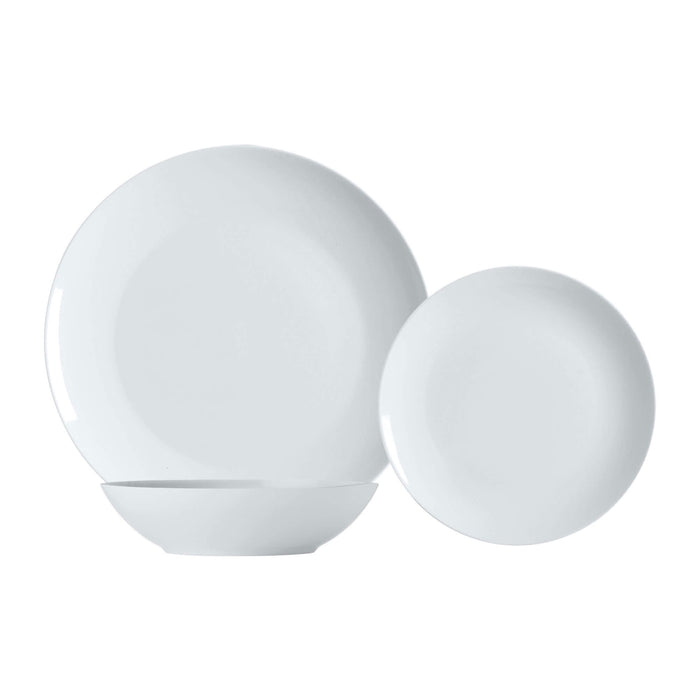 Maxwell and Williams Cashmere Coupe 12pc Dinnerware Set, Gift Boxed