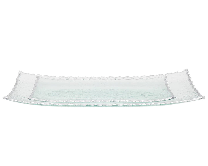 Godinger Gamma Tray Silver Edge