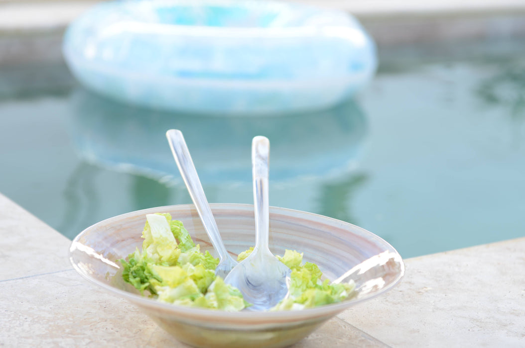 Aulica Marble Resin Salad Cutlery