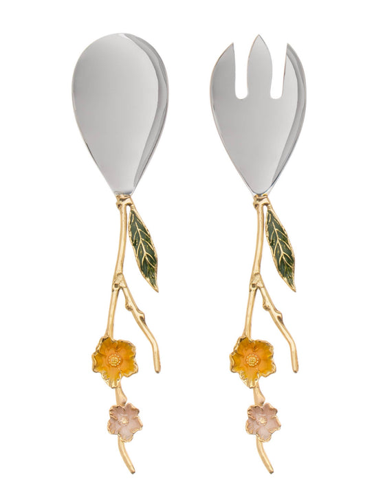 Godinger Hellobore 2 Piece Salad Set