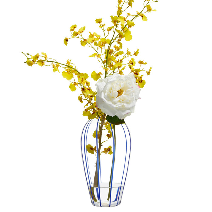 ASD Linea Blue Glass Vase - Decorative Vase