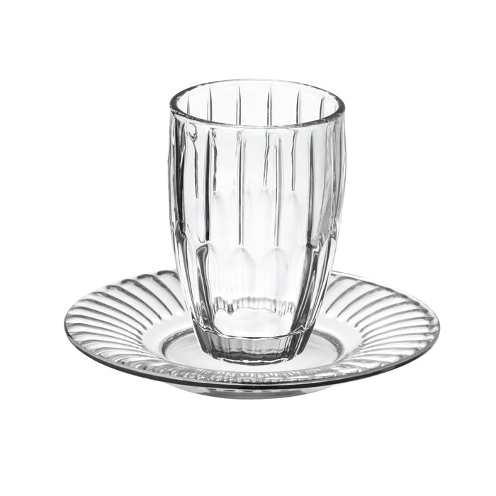 Godinger Pleat Crystal Kiddush Set