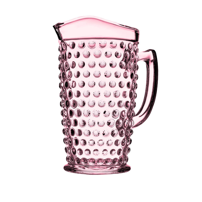 Godinger Blush Hobnail Pitcher