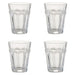 Artland Set of 4 Pearl Ridge DOF Tumblers - La Belle Table - LBTART30001