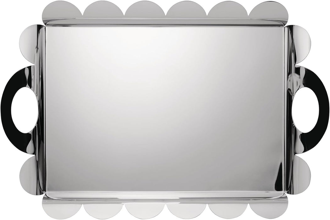 Alessi Recinto Rectangular Tray with handles