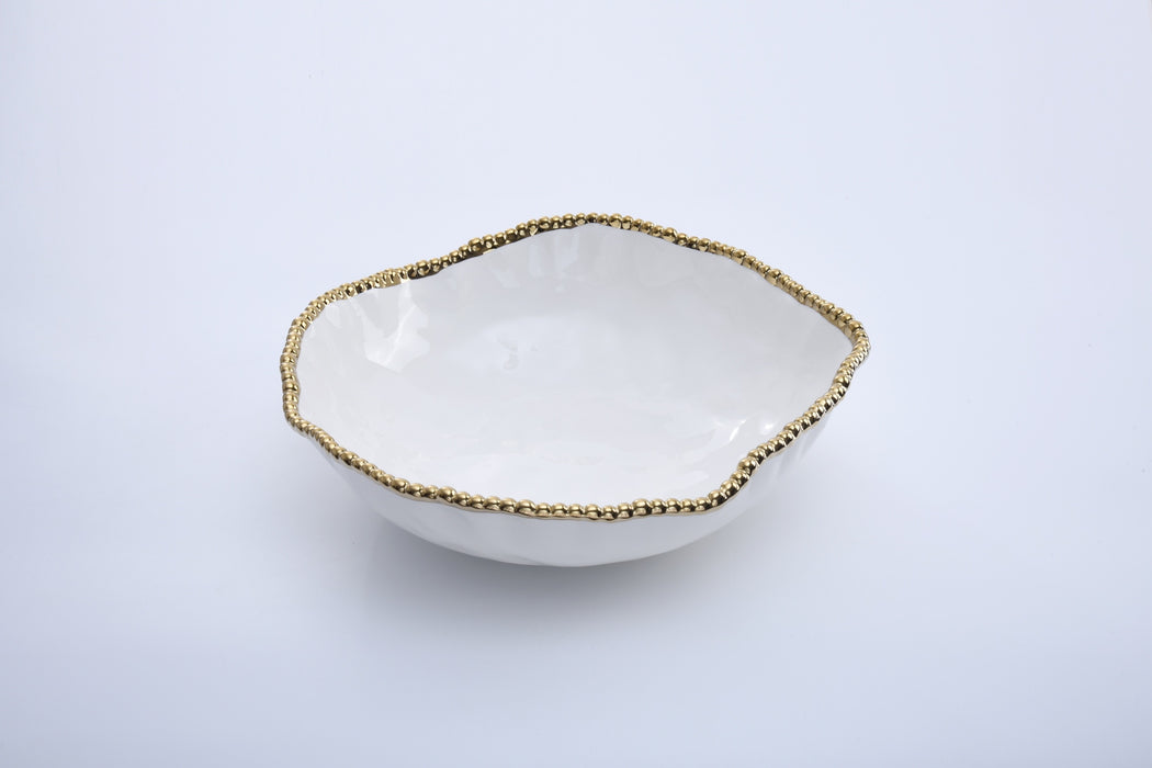 Pampa Bay Golden Salerno Oversized Serving Bowl