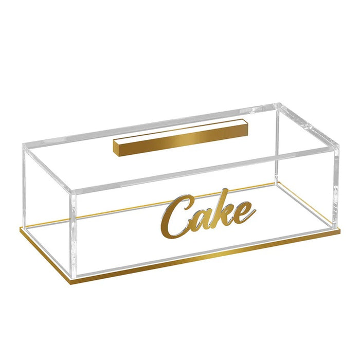 Classic Cake Log Holder Gold