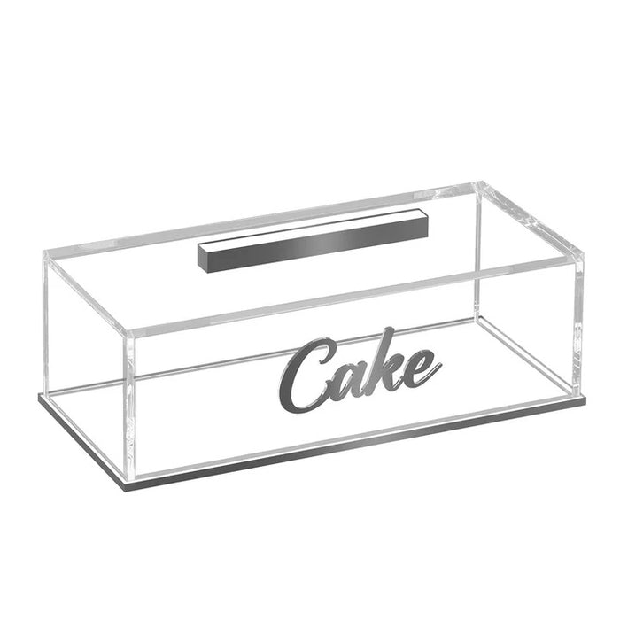 Classic Cake Log Holder Silver