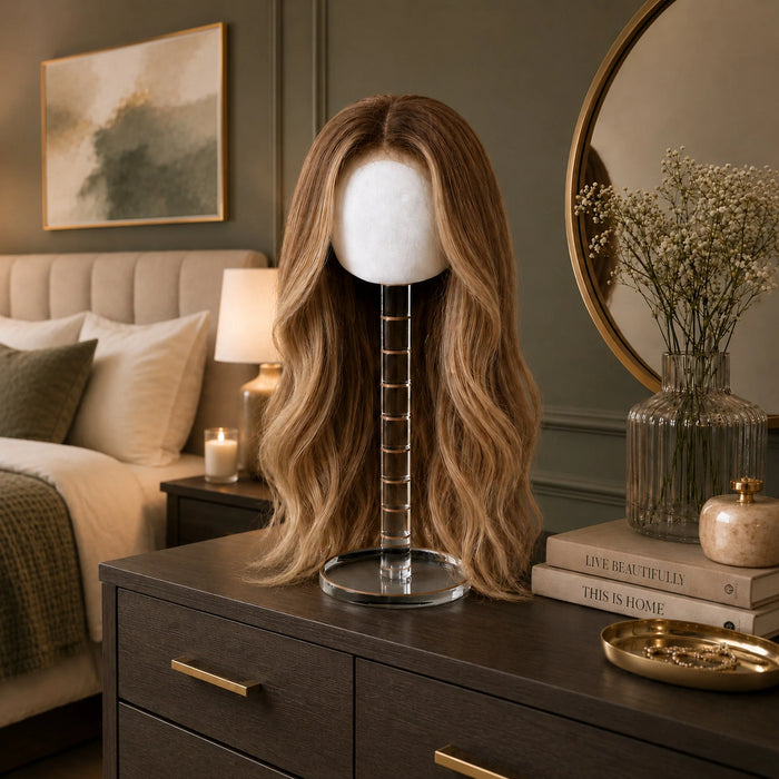 Feldart Classic Etched Lucite Wig Head