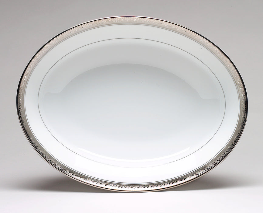 Noritake Crestwood Platinum Oval Vegetable