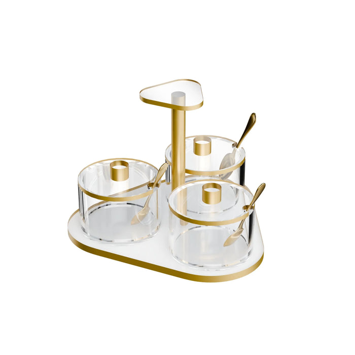 Feldart Classic Swivel Dip Dish (3 Dishes)