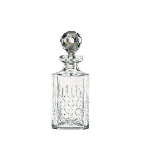 Dornberger Dorchester Square Decanter with Panel (24%) - La Belle Table - LBTDOR92DSBP