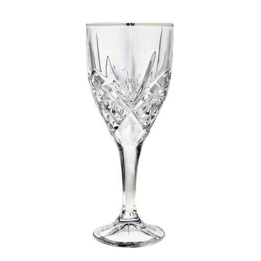 Godinger Dublin Platinum Goblets, Set of 4 - La Belle Table - GDNG011