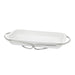 Godinger Infinity Nickel Procelain Rectangular Dish - La Belle Table - GDNG022