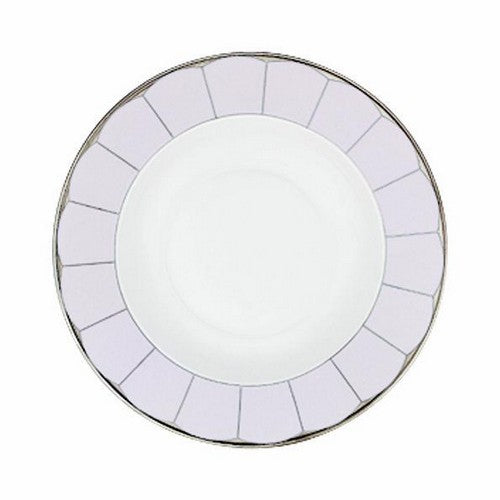 Haviland Illusion Lavande Rimmed Soup Plate - La Belle Table - HAV003