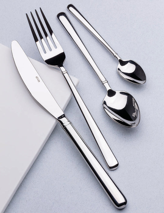 Elia Halo 24pc 18/10 Stainless Steel Cutlery Set