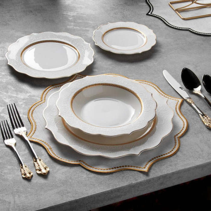 Konigtum MP 24pc Bone China Dinner Set