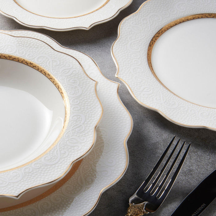 Konigtum MP 24pc Bone China Dinner Set