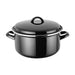 Judge Induction Enamel Black 22cm Casserole - La Belle Table - JH36