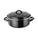 Judge Induction Enamel  Black 20 x 6cm Round Roaster - La Belle Table - JH79