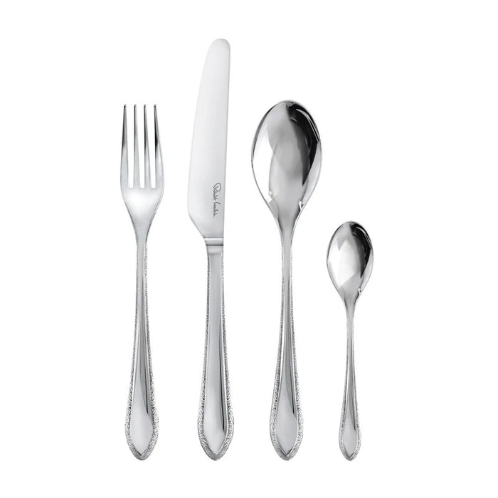 Robert Welch Kemble Texture Bright 24pc Cutlery Set