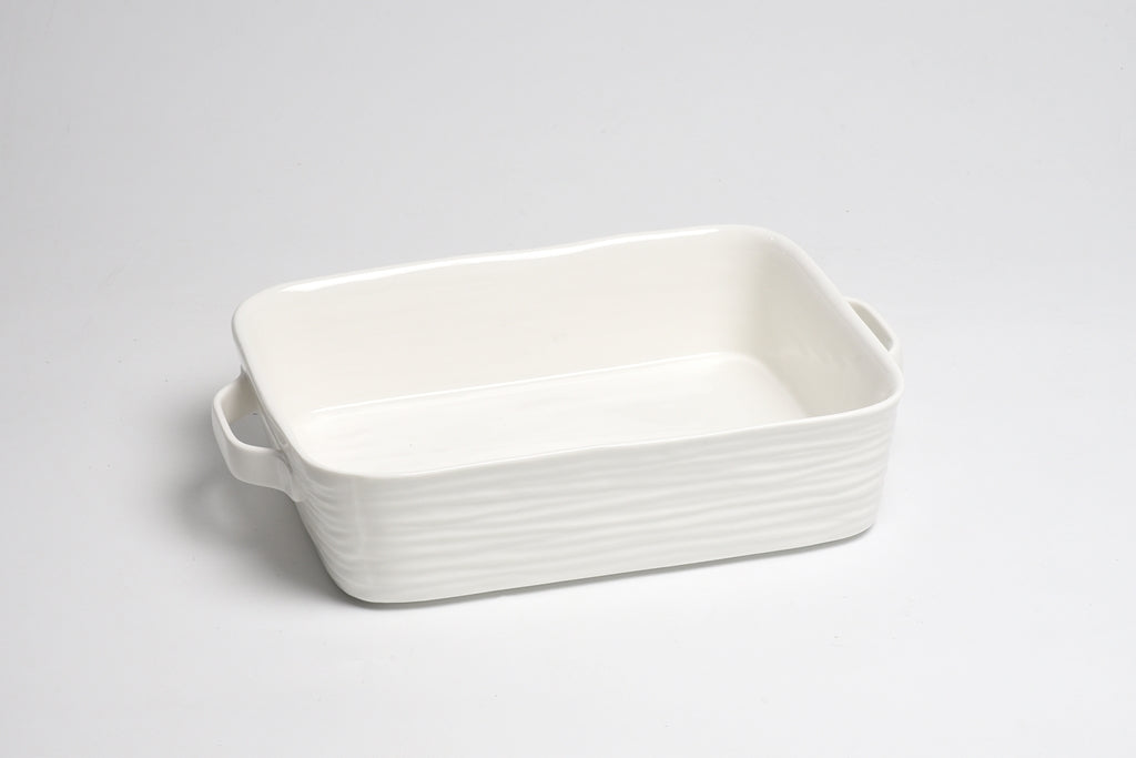 Pampa Bay Le Blanc Rectangular Baking Dish