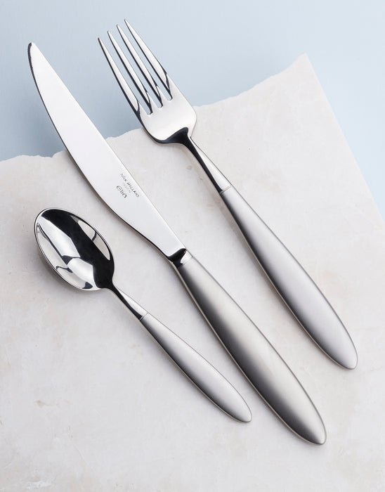 Elia Mystere 24pc 18/10 Stainless Steel Cutlery Set (Solid Knife Handle)