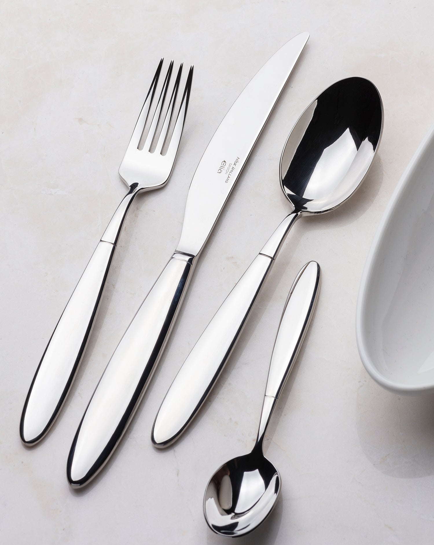 Elia Mirage 7pc 18/10 Stainless Steel Cutlery Set (Hollow Knife Handle ...