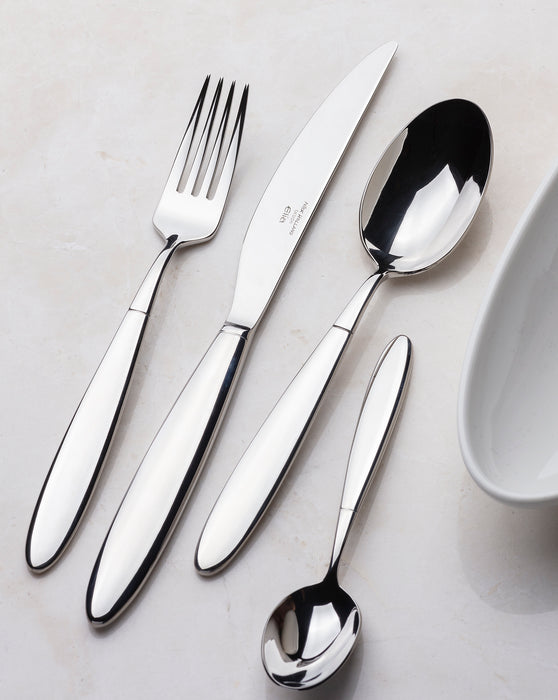 Elia Mirage 24pc 18/10 Stainless Steel Cutlery Set (Solid Knife Handle)