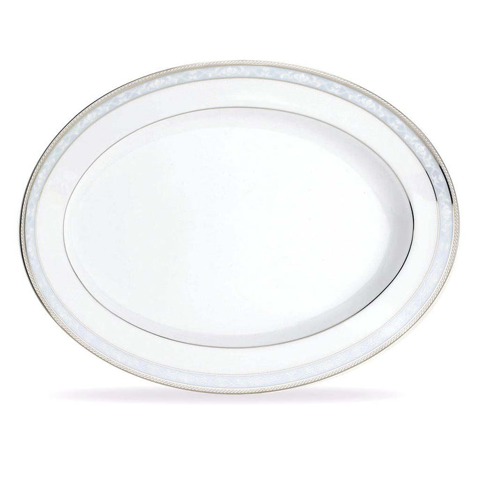 Noritake Hampshire Platinum Oval Platter (LG)