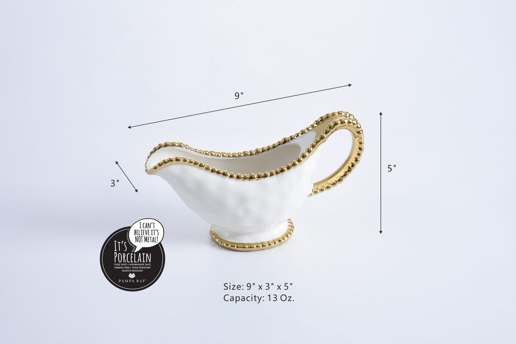 Pampa Bay Golden Salerno Gravy Boat