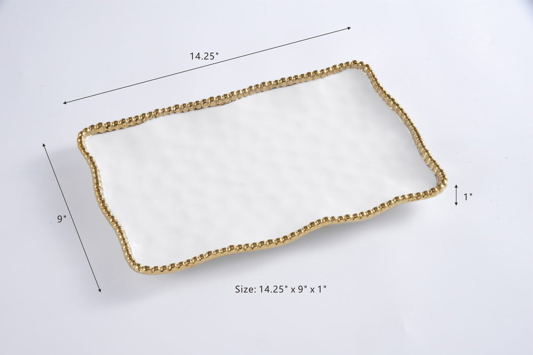 Pampa Bay Golden Salerno Medium Platter