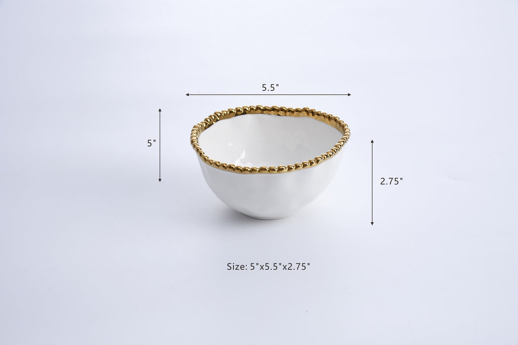 Pampa Bay Golden Salerno Small Bowl