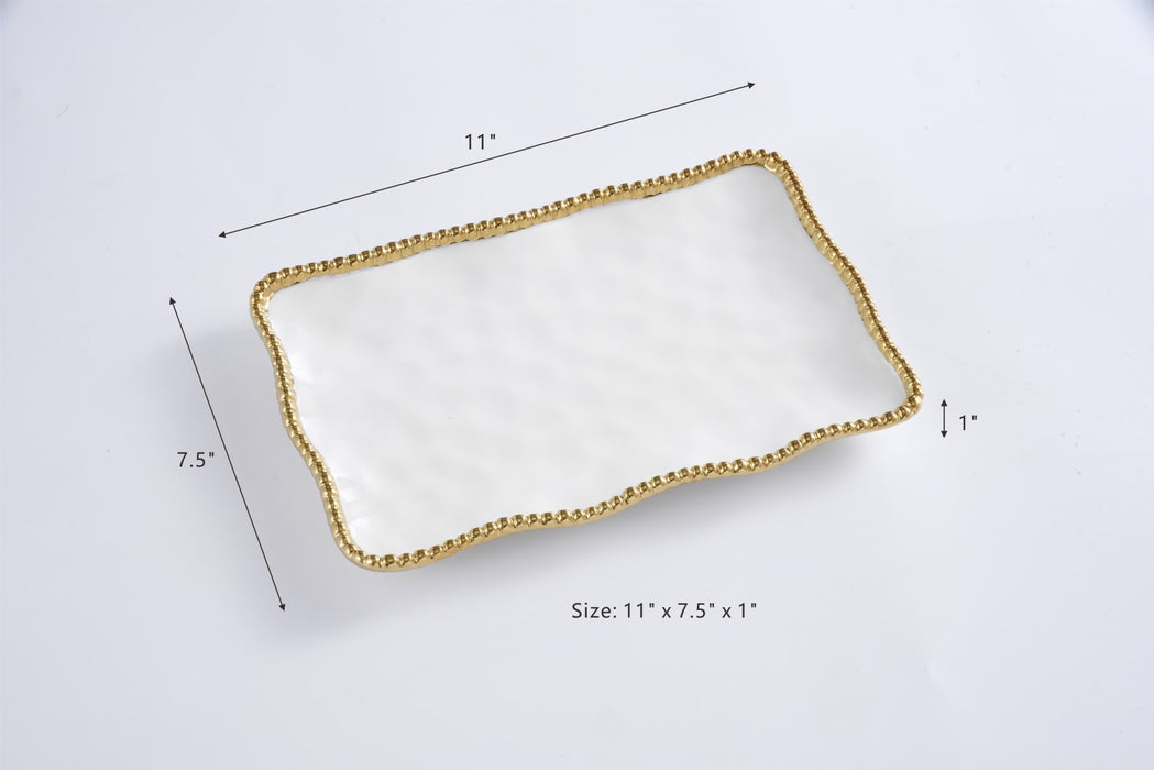 Pampa Bay Golden Salerno Small Platter