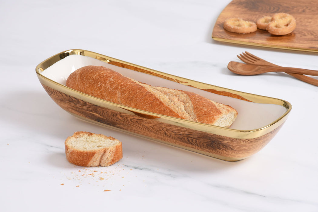 Pampa Bay Madera Deep Rectangular Server