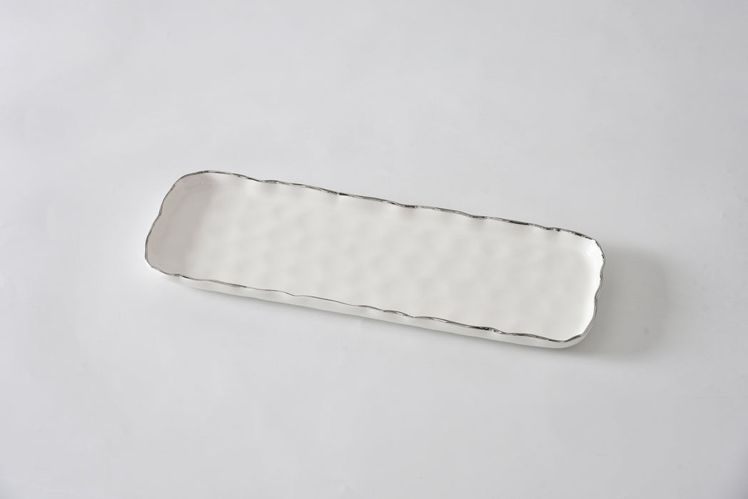 Pampa Bay Portofino Plata Long Rectangular Tray