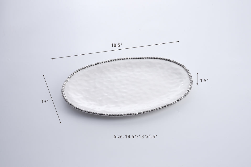 Pampa Bay Salerno Large Oval Platter