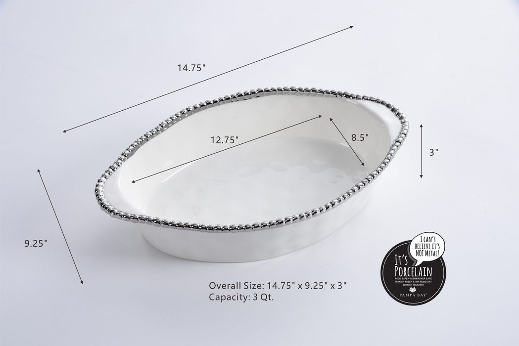 Pampa Bay Salerno Oval Baking Dish