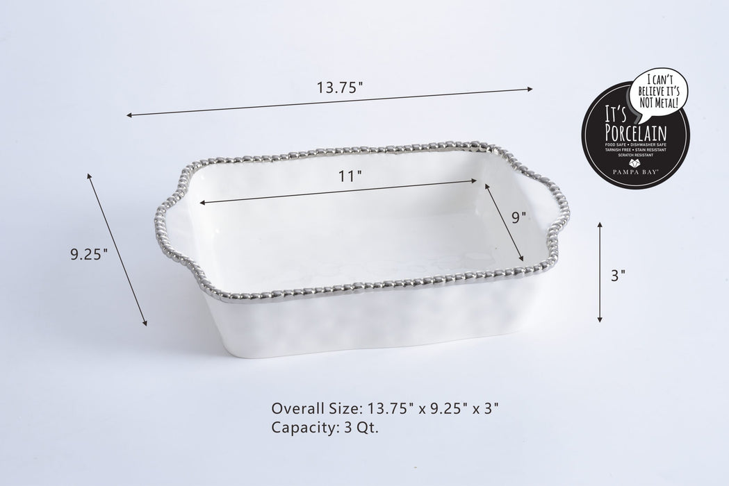 Pampa Bay Salerno Rectangular Baking Dish