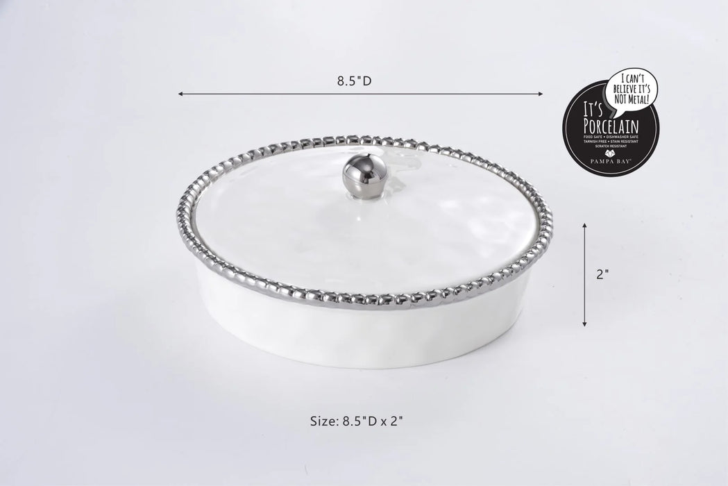 Pampa Bay Salerno Round Covered Baker