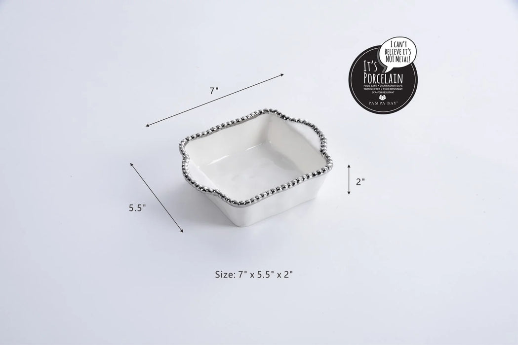 Pampa Bay Salerno Square Individual Baking Dish