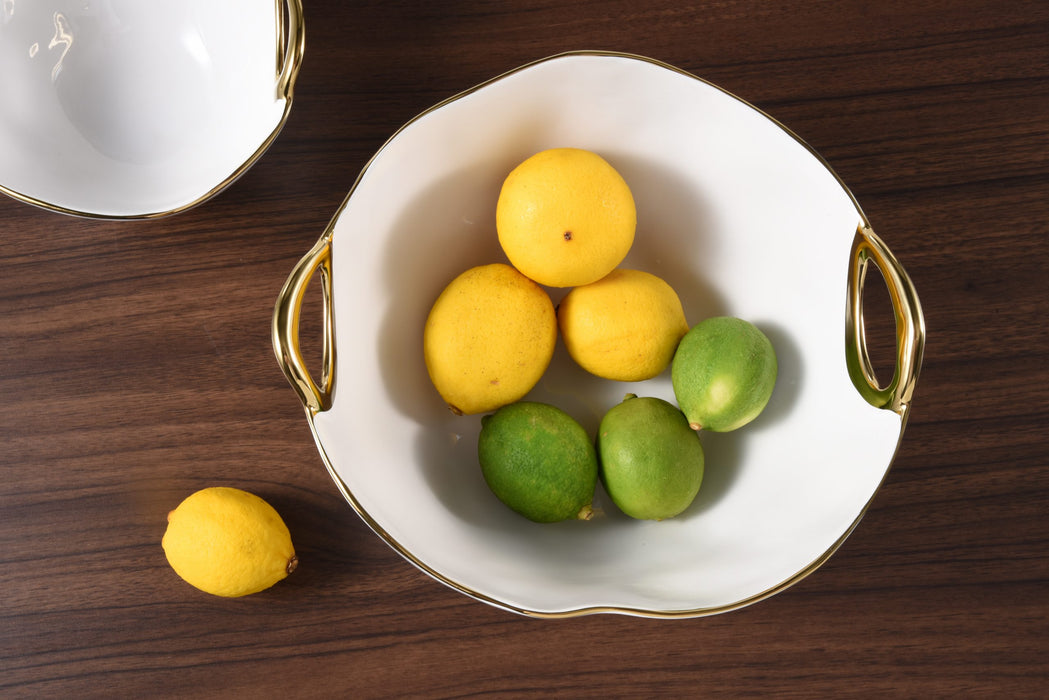 Pampa Bay Golden Handles Large Round Bowl