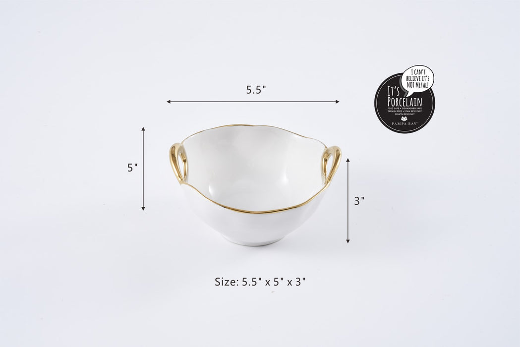 Pampa Bay Golden Handles Snack Bowl