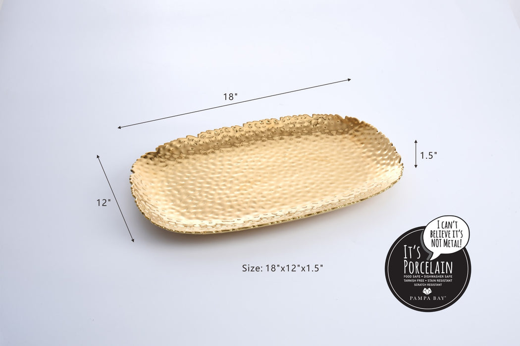 Pampa Bay Golden Millennium Extra Large Serving Platter