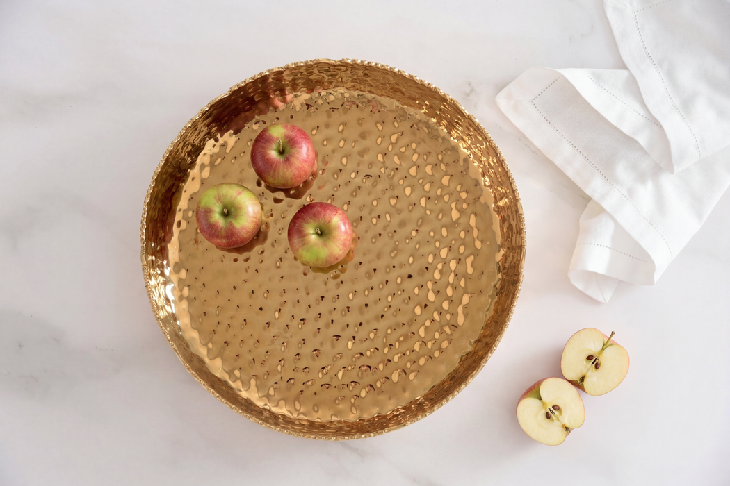 Pampa Bay Golden Millennium Extra Large Shallow Bowl