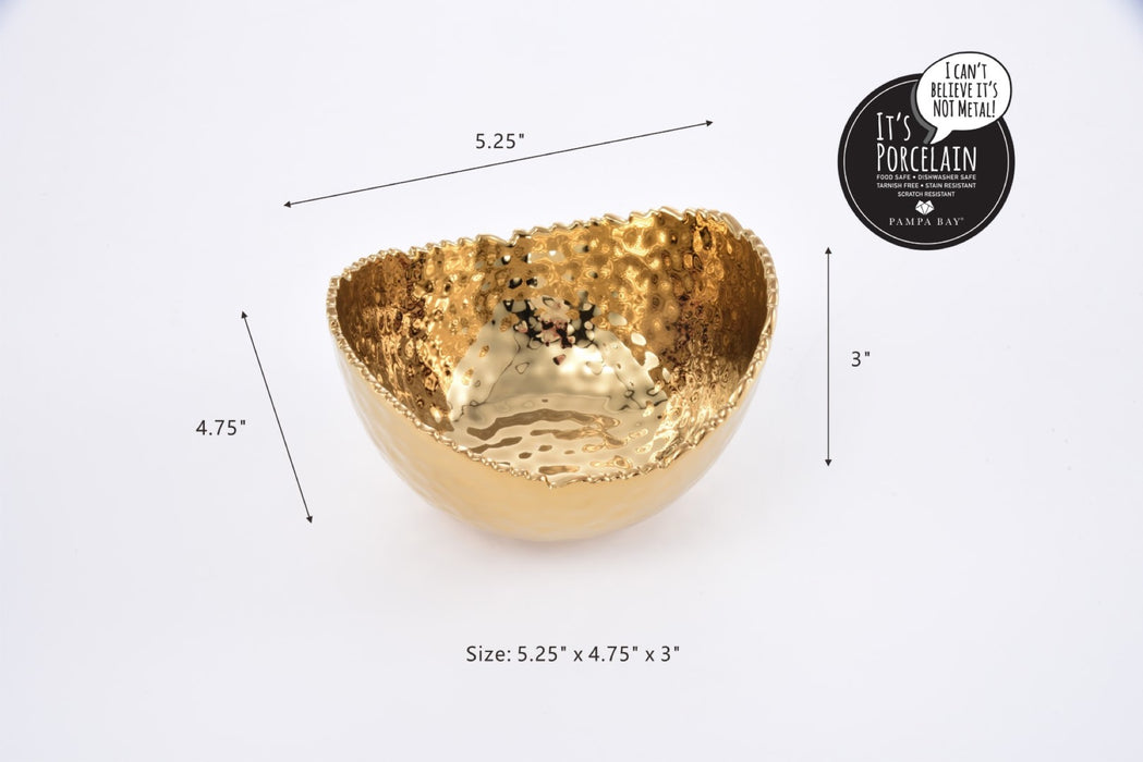 Pampa Bay Golden Millennium Small Oval Bowl