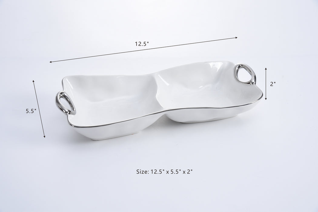 Pampa Bay Handle With Style 2 Section Server