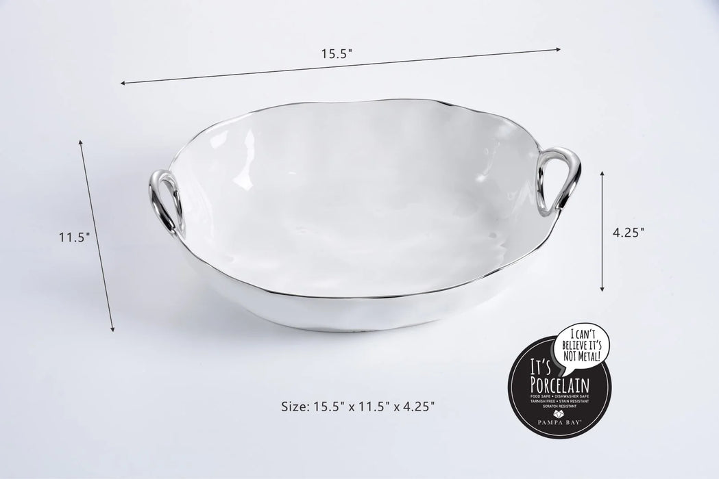Pampa Bay Handle With Style Deep Oval Server